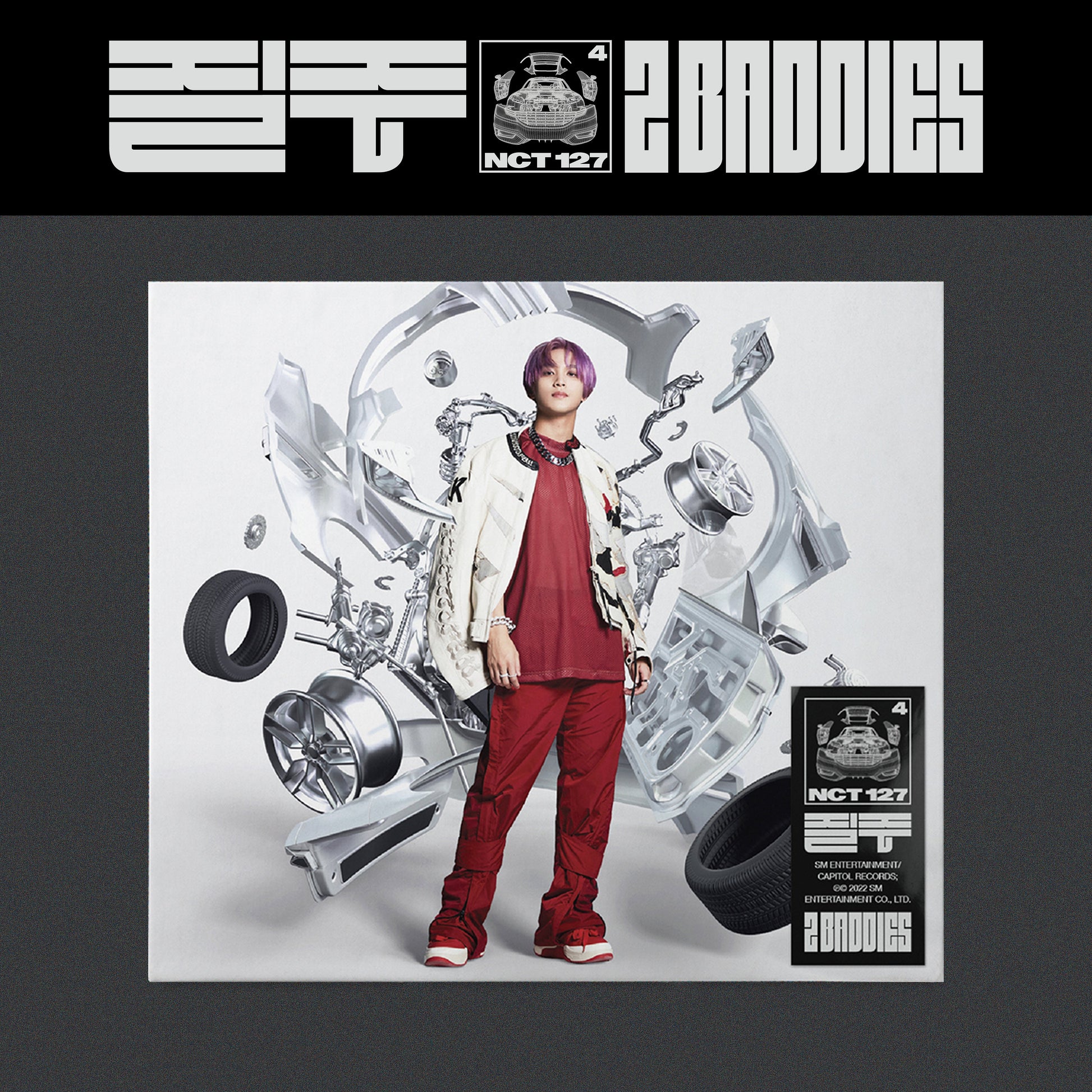 NCT 127 4TH ALBUM '질주 (2 BADDIES)' (DIGIPACK)  HAECHAN COVER