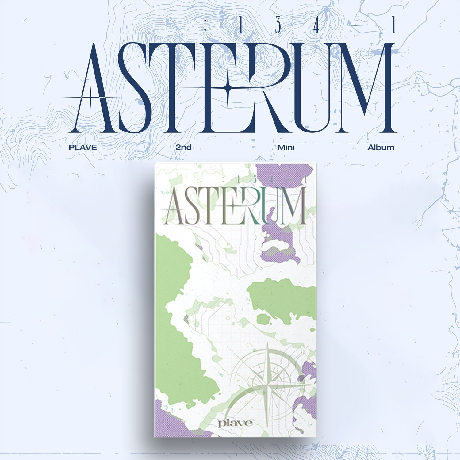 PLAVE 2ND MINI ALBUM 'ASTERUM : 134-1' HAMIN VERSION COVER