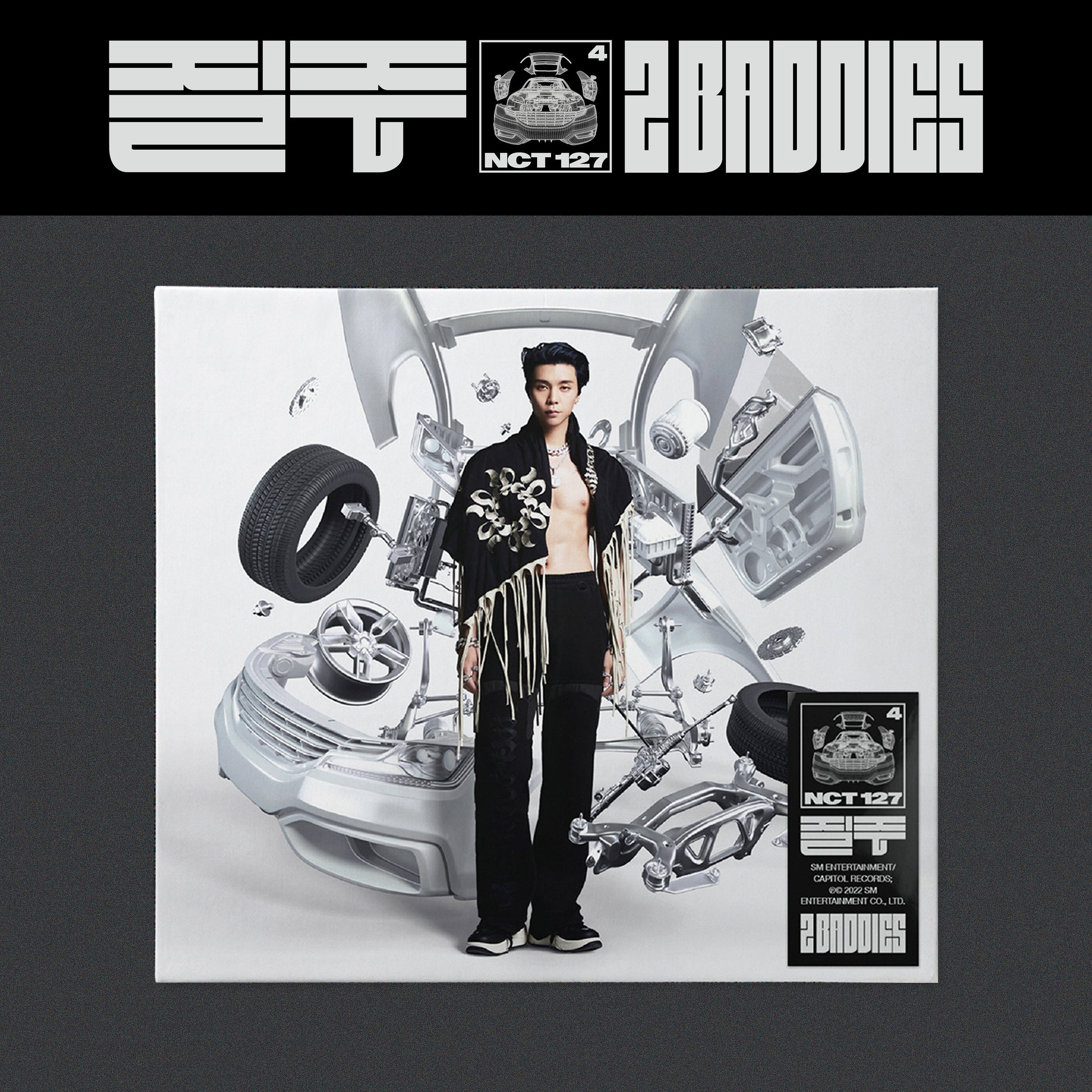 NCT 127 4TH ALBUM '질주 (2 BADDIES)' (DIGIPACK)  JOHNNY COVER