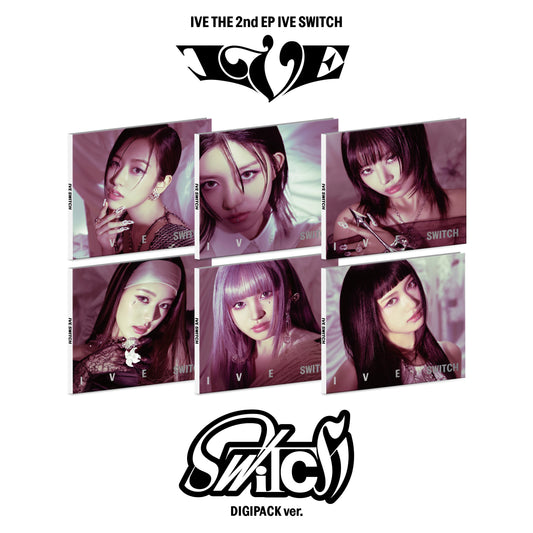 IVE 2ND EP ALBUM 'IVE SWITCH' (DIGIPACK) COVER