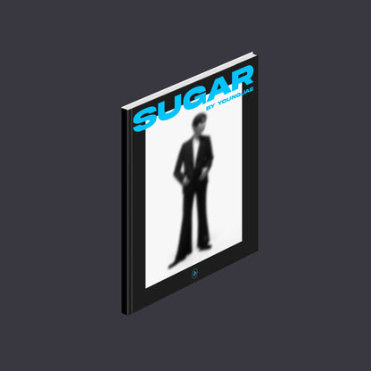 YOUNGJAE (GOT7) 2ND MINI ALBUM 'SUGAR' BLACK COVER