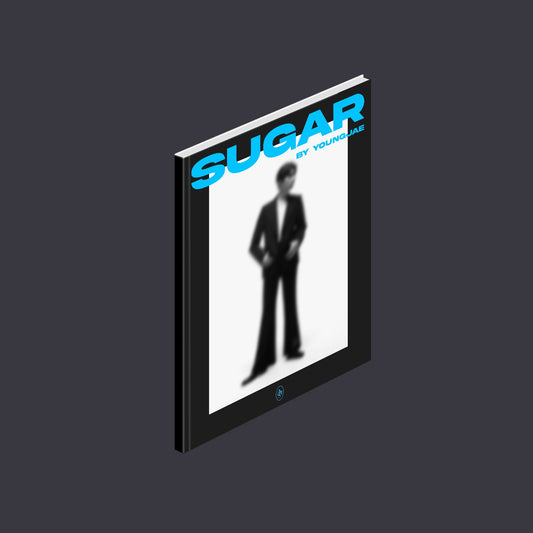 YOUNGJAE (GOT7) 2ND MINI ALBUM 'SUGAR' BLACK COVER