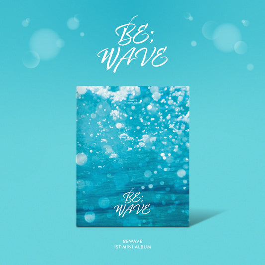 BEWAVE 1ST MINI ALBUM 'BE;WAVE' COVER