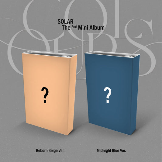 SOLAR 2ND MINI ALBUM 'COLOURS' (NEMO) SET COVER