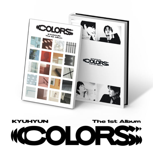 KYUHYUN 1ST ALBUM 'COLORS' COVER