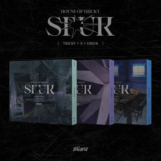 XIKERS 5TH MINI ALBUM 'HOUSE OF TRICKY : SPUR' COVER