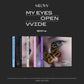 MEOVV 1ST EP ALBUM 'MY EYES OPEN VVIDE' (MEOVV) COVER