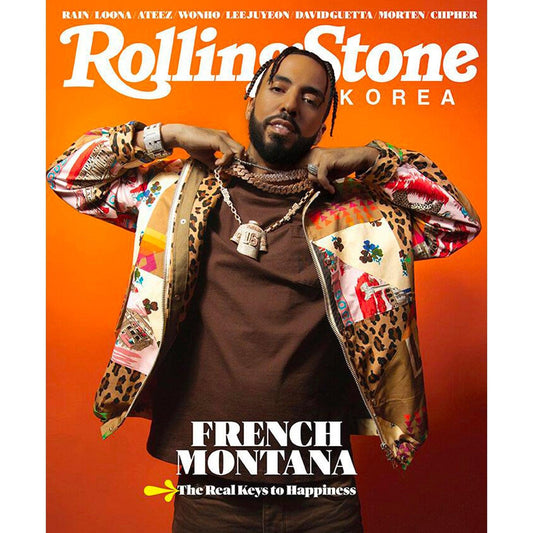 ROLLING STONE KOREA '2021 ISSUE #03 - RAIN & FRENCH MONTANA'