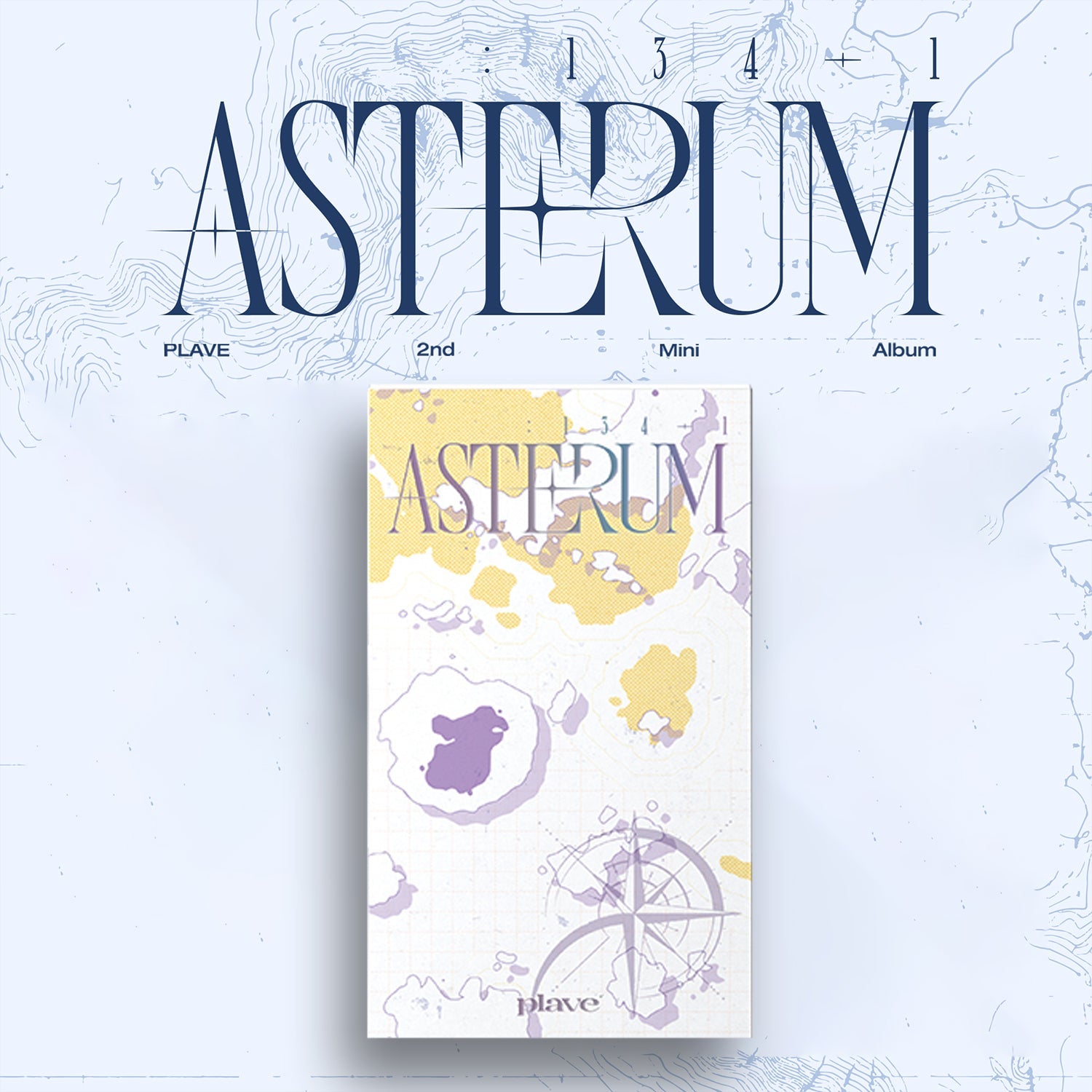 PLAVE 2ND MINI ALBUM 'ASTERUM : 134-1' NOAH VERSION COVER