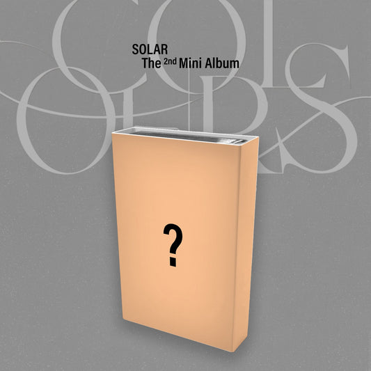 SOLAR 2ND MINI ALBUM 'COLOURS' (NEMO) REBORN BEIGE VERSION COVER
