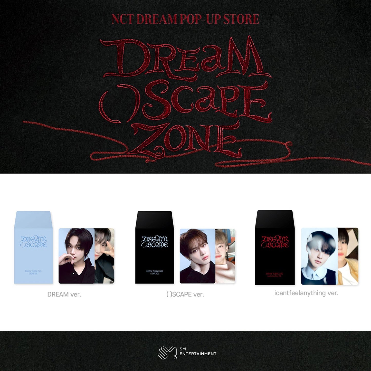 NCT DREAM 2024 POP-UP TRADING CARD SET 'DREAM( )SCAPE' SET COVER