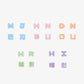 NEWJEANS OFFICIAL LIGHTSTICK PARTS SET COVER