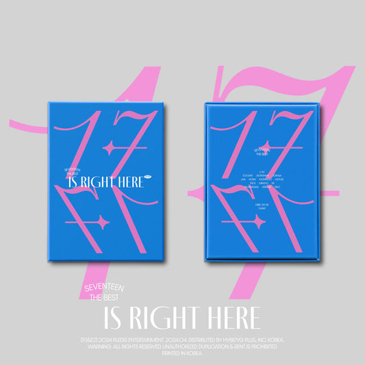 SEVENTEEN BEST ALBUM '17 IS RIGHT HERE' (DEAR) COVER