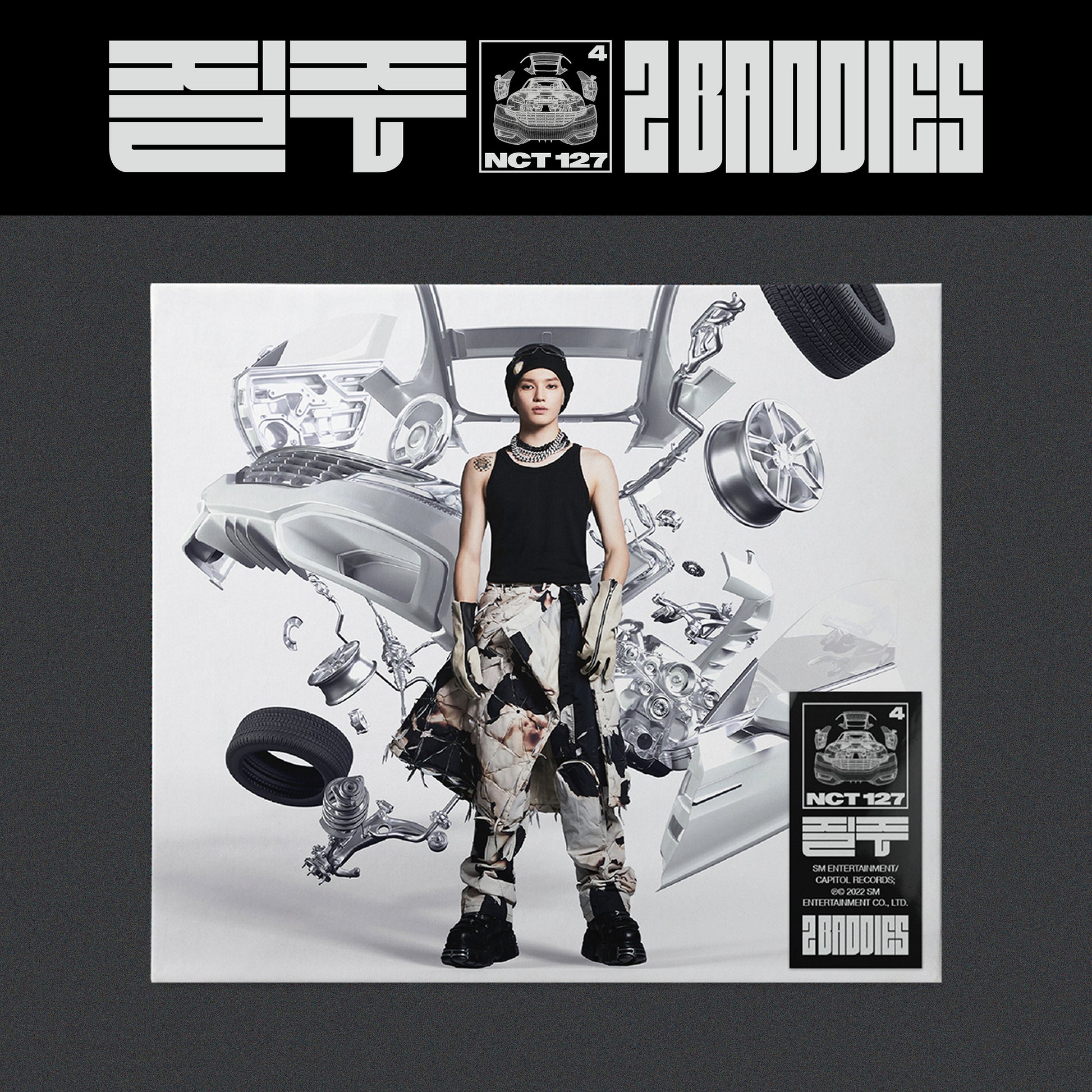 NCT 127 4TH ALBUM '질주 (2 BADDIES)' (DIGIPACK)  TAEYONG COVER