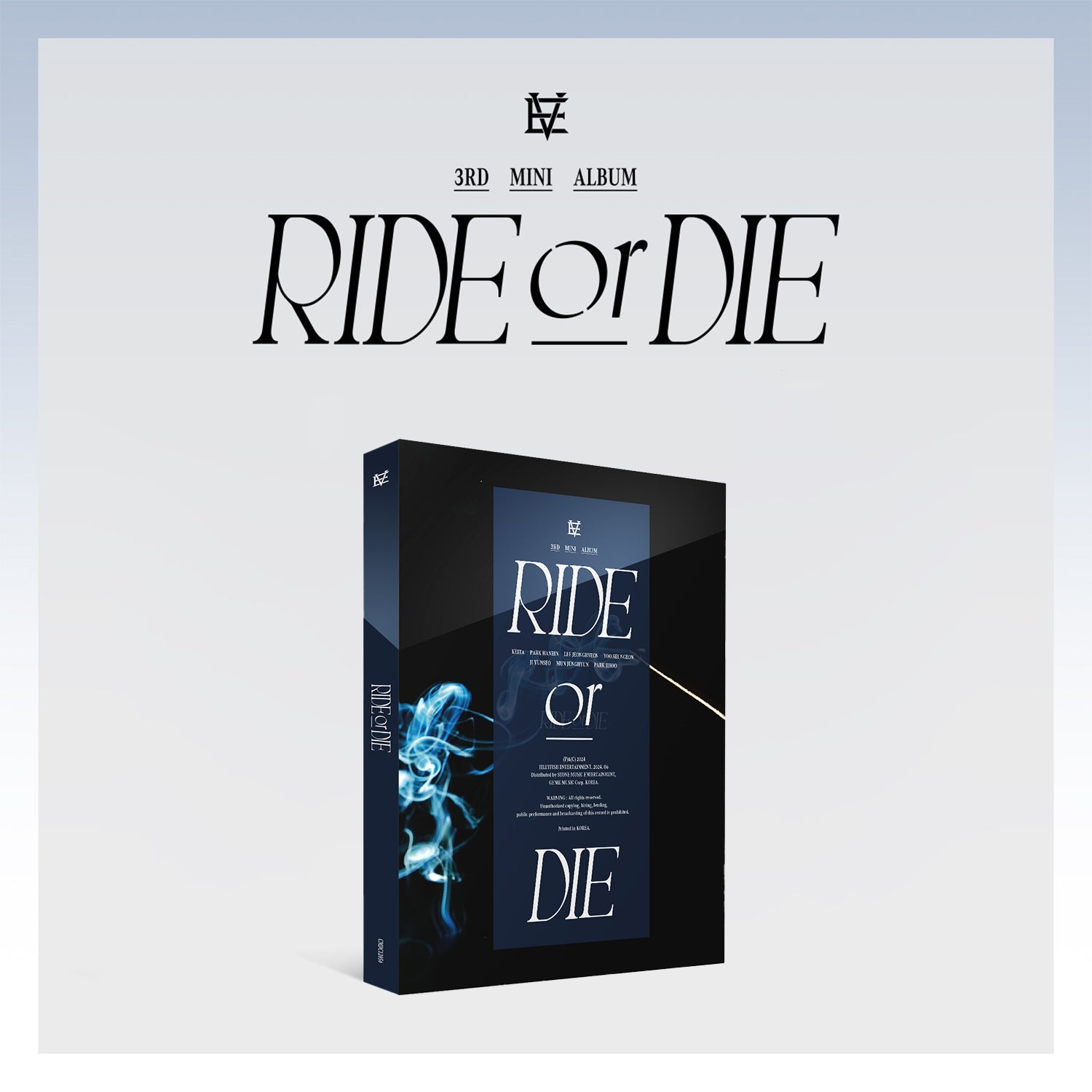 EVNNE 2ND MINI ALBUM 'RIDE OR DIE' TRUTH VERSION COVER