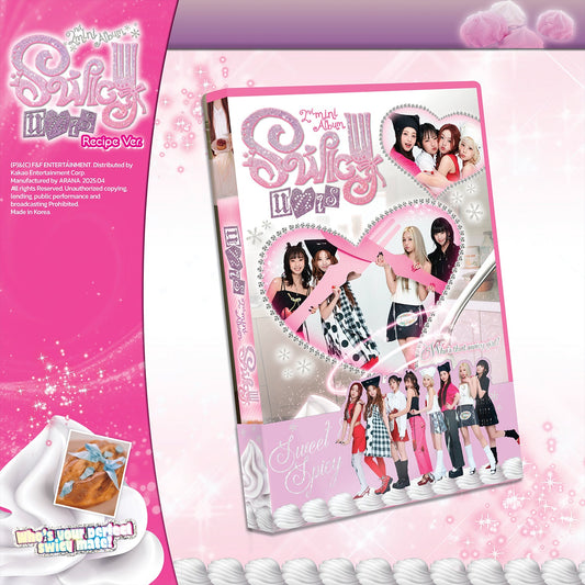UNIS 2ND MINI ALBUM 'SWICY' (RECIPE) COVER