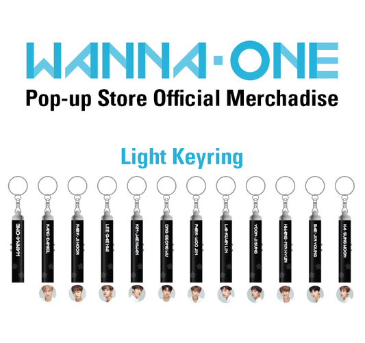 WANNA ONE LIGHT KEY RING - KPOP REPUBLIC