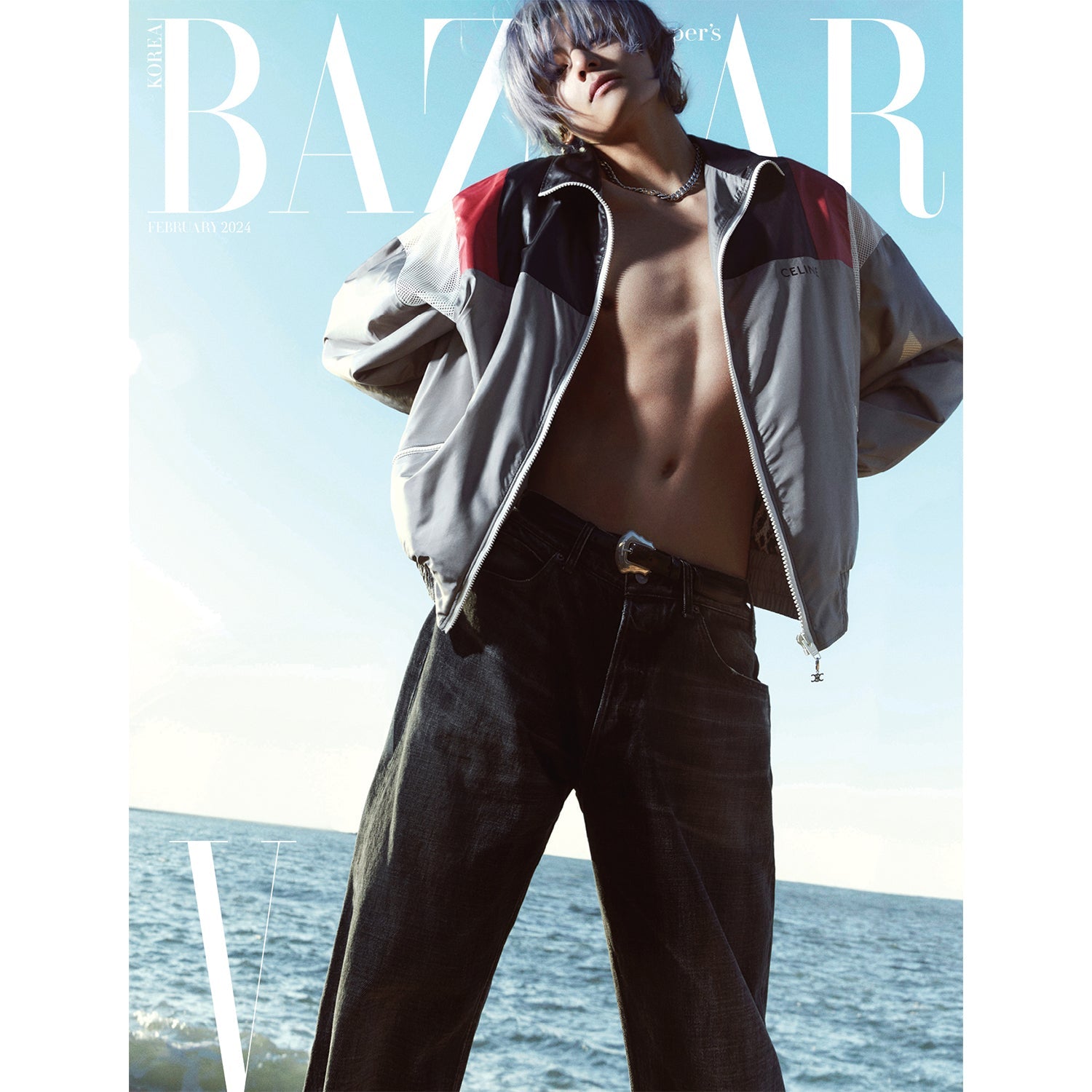 BAZAAR 'February 2024 - V (BTS)' l KPOP REPUBLIC