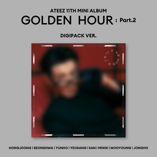 ATEEZ 11TH MINI ALBUM 'GOLDEN HOUR : PART.2' (DIGIPACK) SEONGHWA VERSION COVER