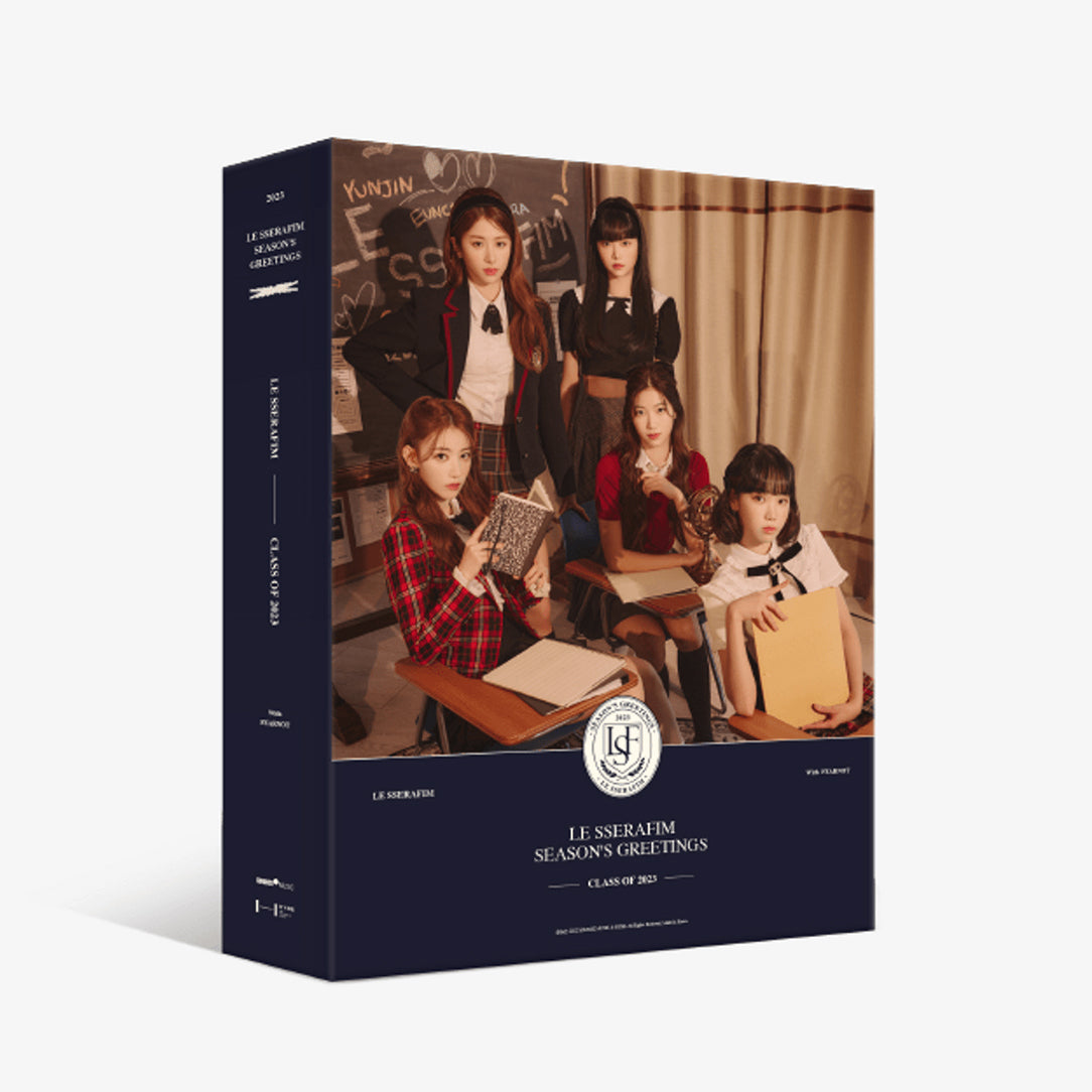 LE SSERAFIM 2023 SEASON'S GREETINGS 'CLASS OF 2023' cover