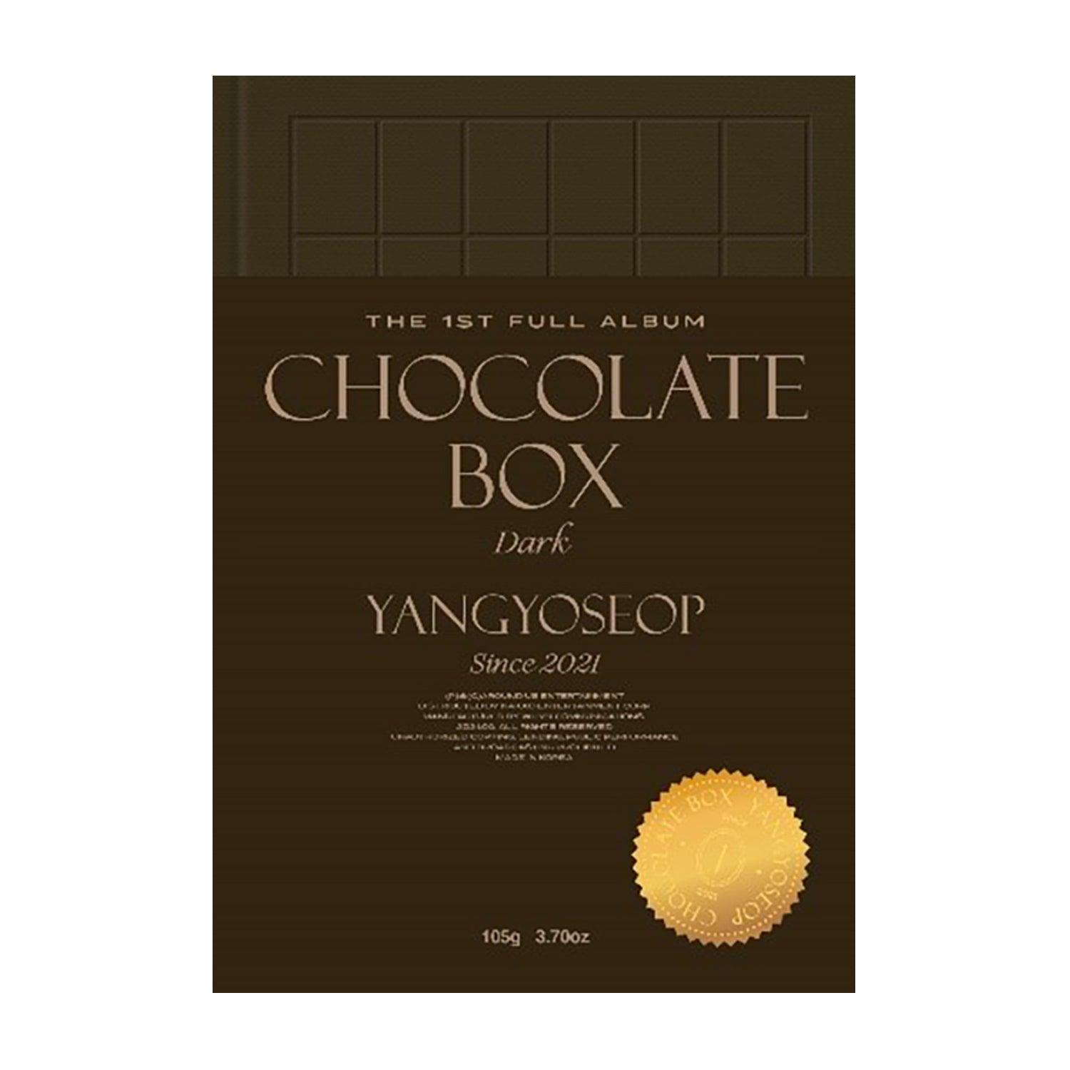 YANG YOSEOP (HIGHLIGHT) 1ST ALBUM 'CHOCOLATE BOX' DARK COVER