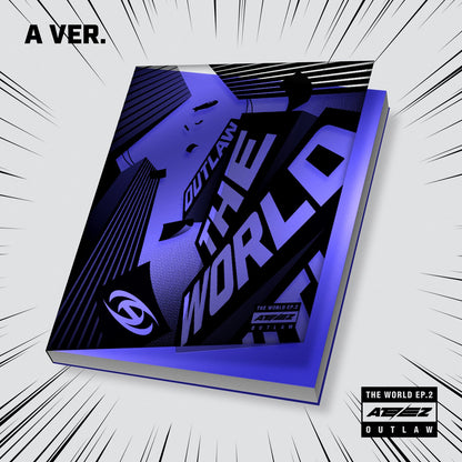 ATEEZ 9TH MINI ALBUM 'THE WORLD EP.2 : OUTLAW' A VERSION COVER