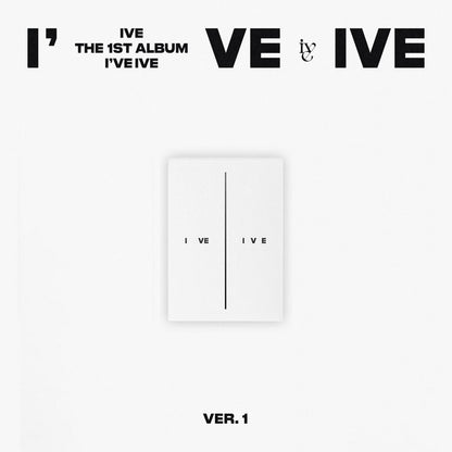 IVE 1ST ALBUM 'I'VE IVE' VERSION 1 COVER