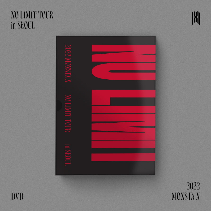 MONSTA X 2022 TOUR IN SEOUL 'NO LIMIT' DVD COVER