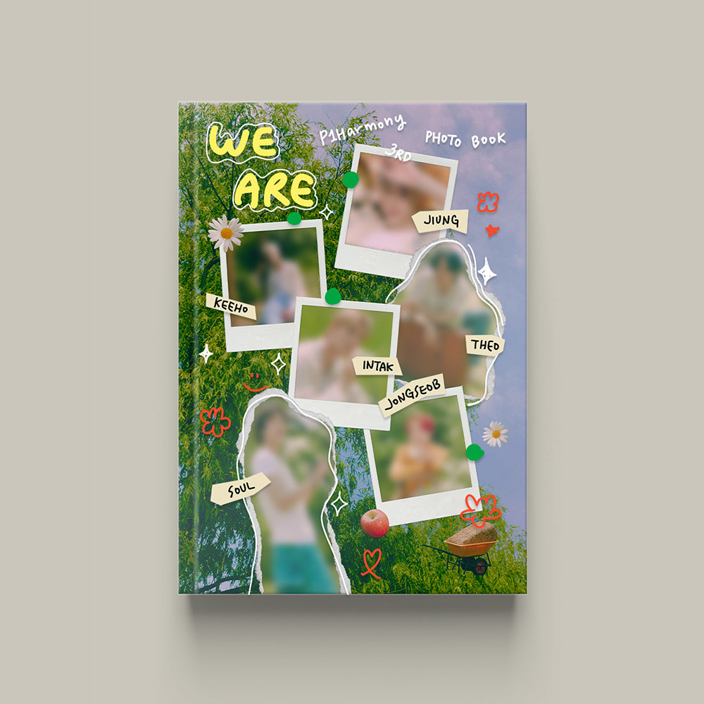 P1HARMONY 3RD PHOTO BOOK 'WE ARE' COVER