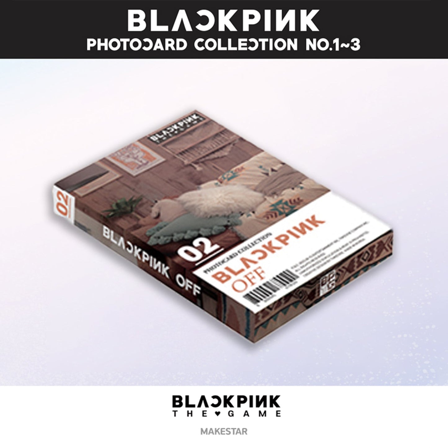 BLACKPINK THE GAME O.S.T. (PHOTOCARD COLLECTION) VERSION 2 COVER