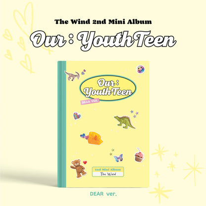 THE WIND 2ND MINI ALBUM 'OUR : YOUTHTEEN' DEAR VERSION COVER