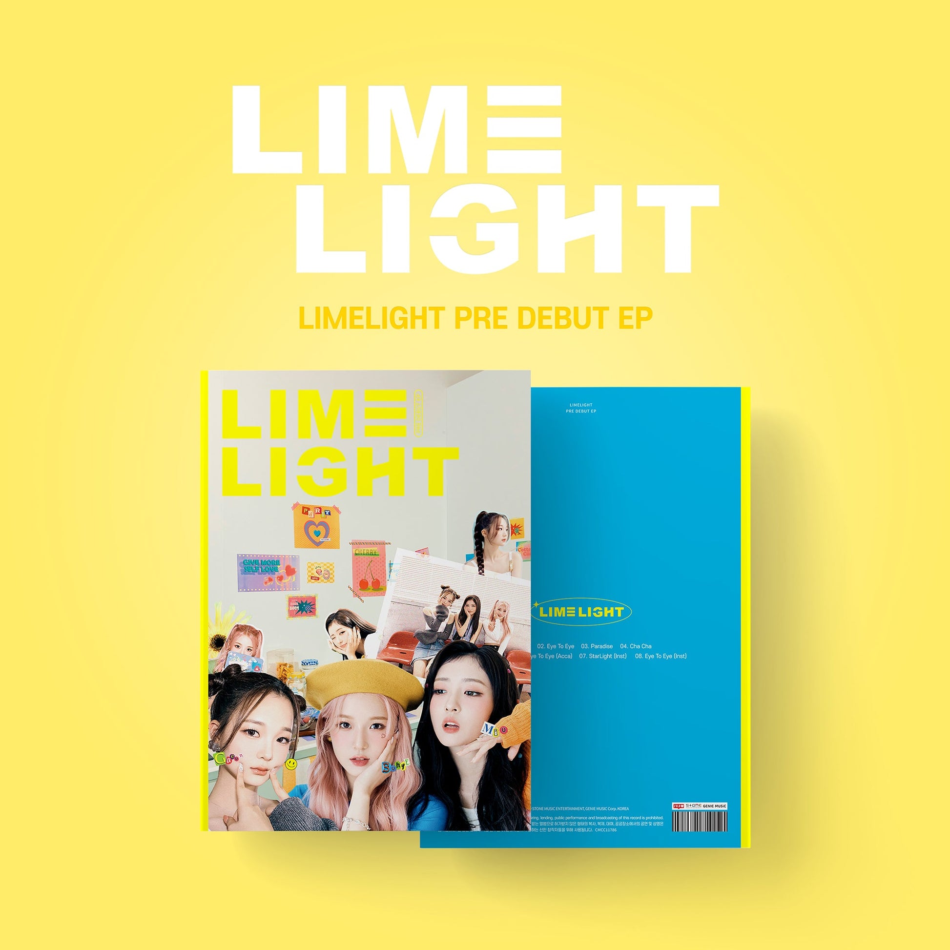 LIMELIGHT PRE DEBUT EP ALBUM 'LIMELIGHT' COVER