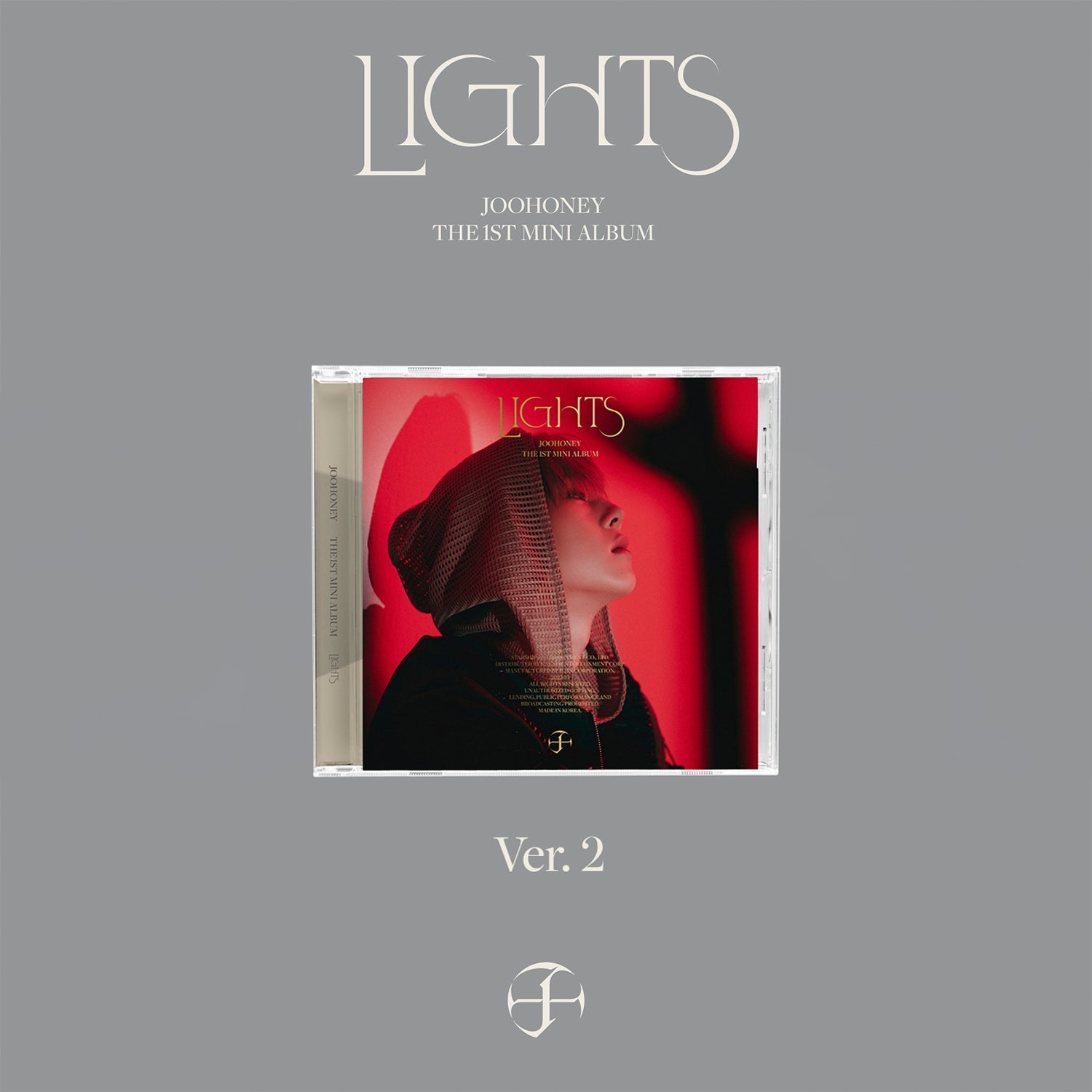 JOOHONEY 1ST MINI ALBUM 'LIGHTS' (JEWEL) VERSION 2 COVER