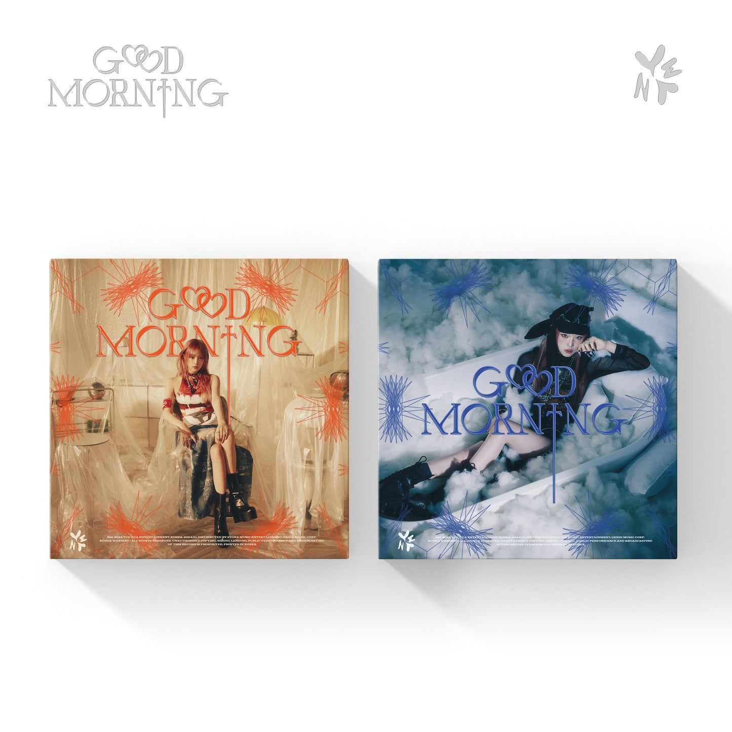 YENA 3RD SINGLE ALBUM 'GOOD MORNING' SET COVER