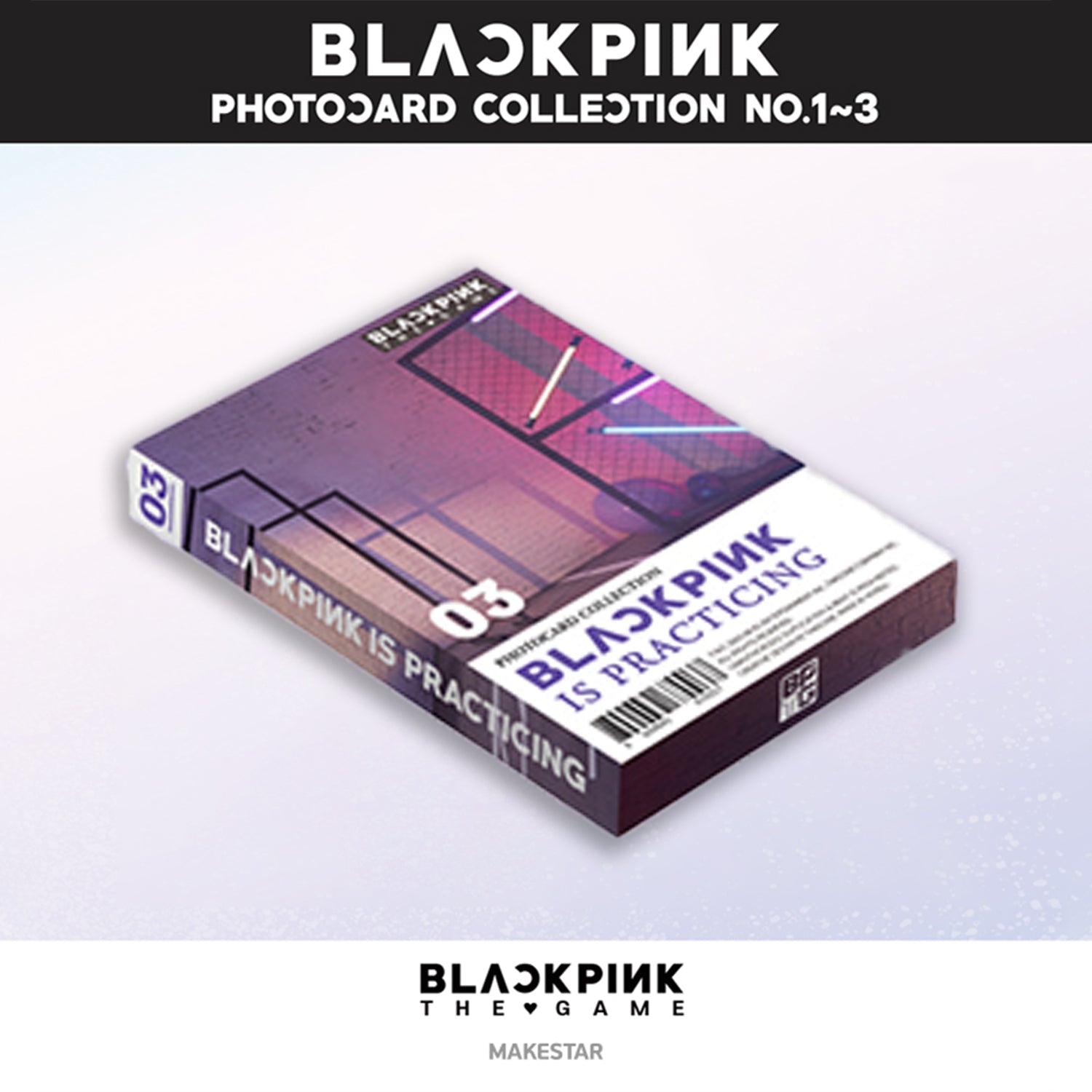 BLACKPINK THE GAME O.S.T. (PHOTOCARD COLLECTION) VERSION 3 COVER
