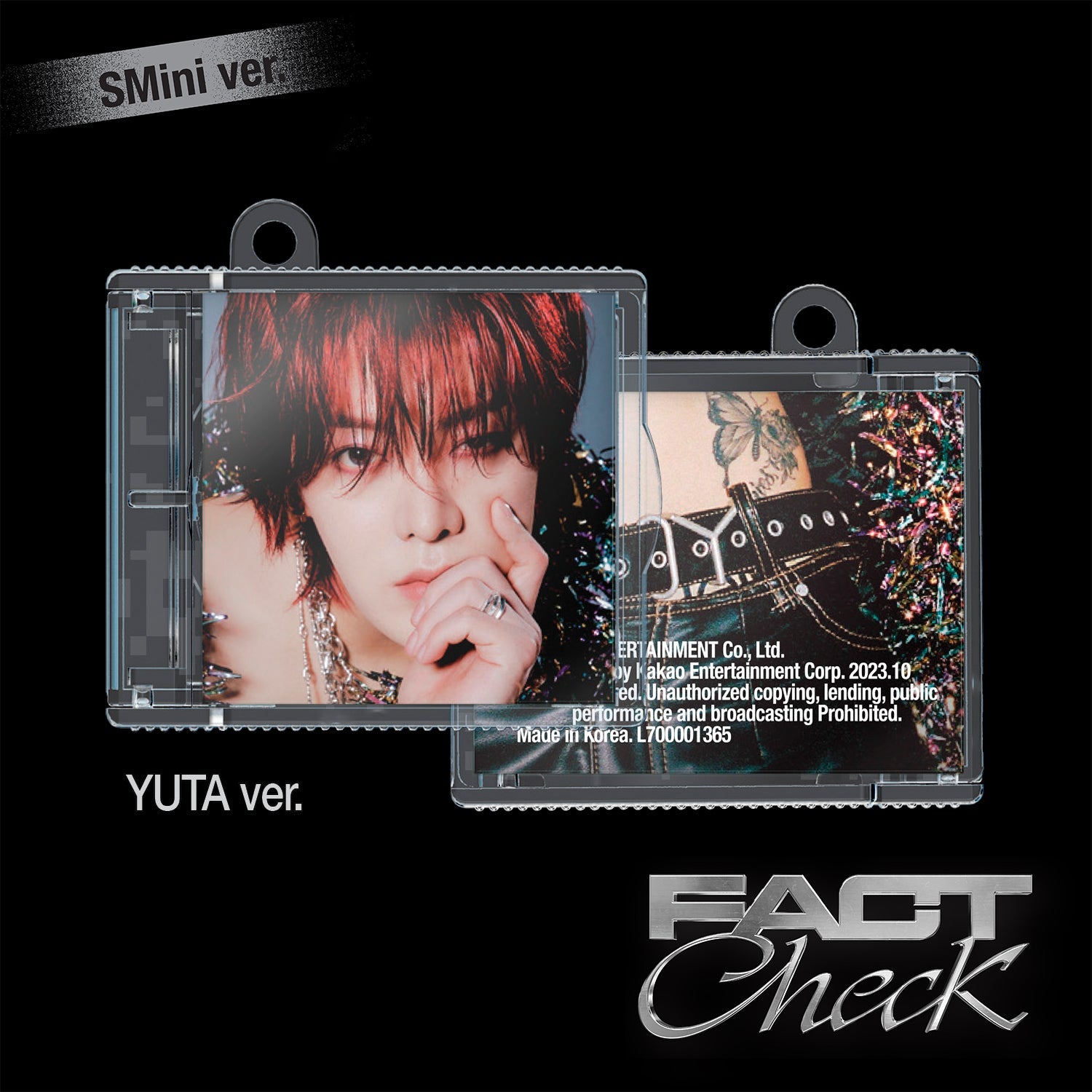 NCT 127 5TH ALBUM 'FACT CHECK' (SMINI) YUTA VERSION COVER