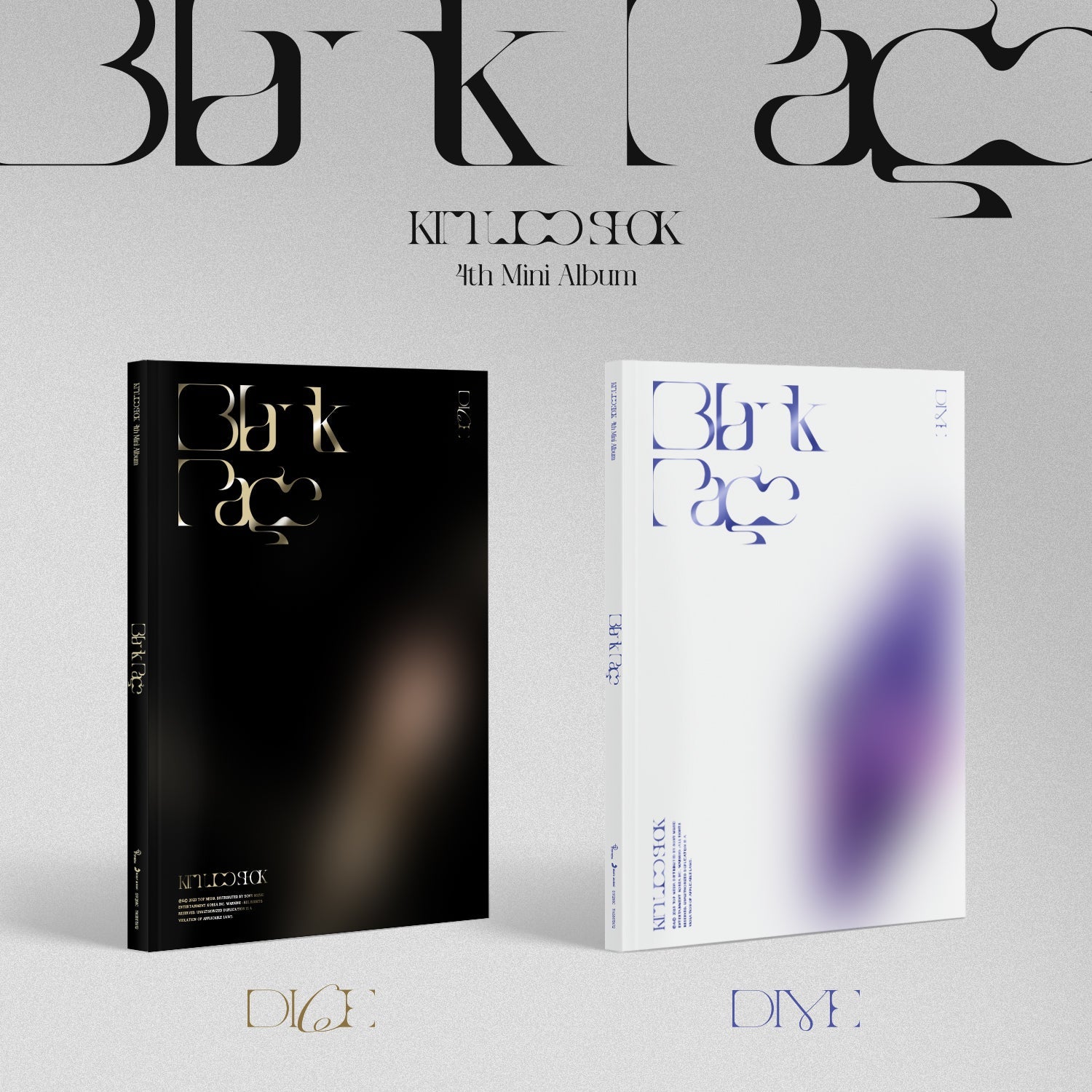 KIM WOO SEOK 4TH MINI ALBUM 'BLANK PAGE' SET COVER