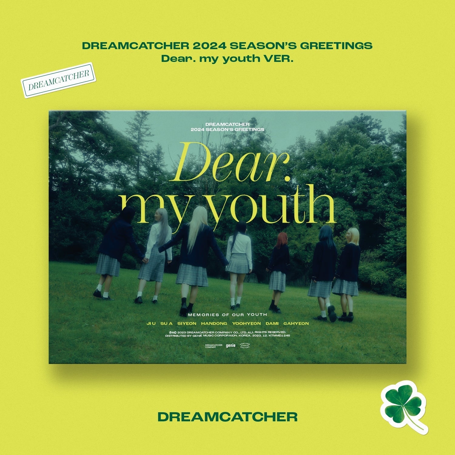 DREAMCATCHER 2024 SEASON'S GREETINGS DEAR. MY YOUTH VERSION COVER