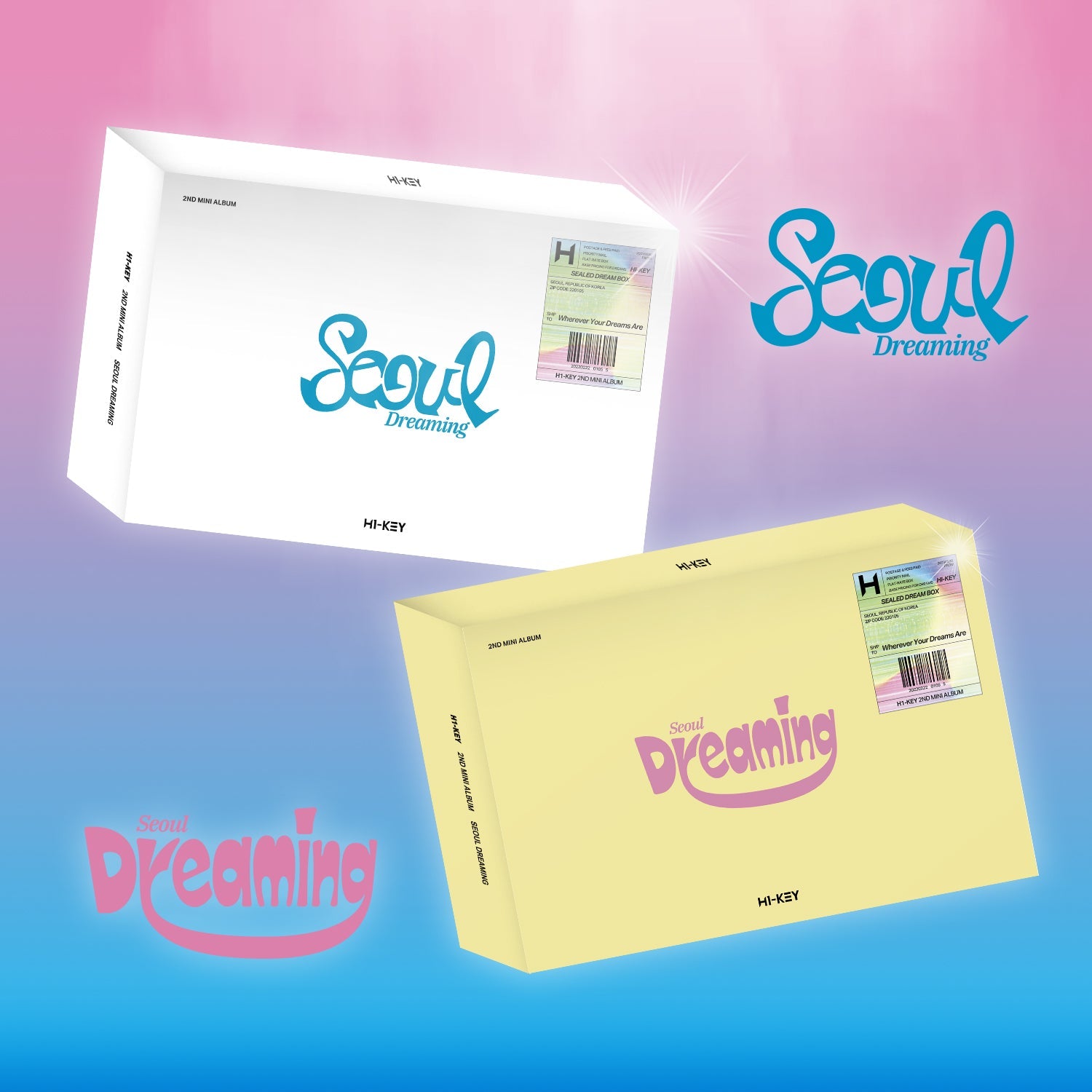 H1-KEY 2ND MINI ALBUM 'SEOUL DREAMING' SET COVER