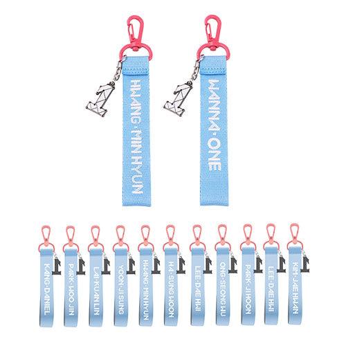 WANNA ONE OFFICIAL STRAP KEYRING - KPOP REPUBLIC