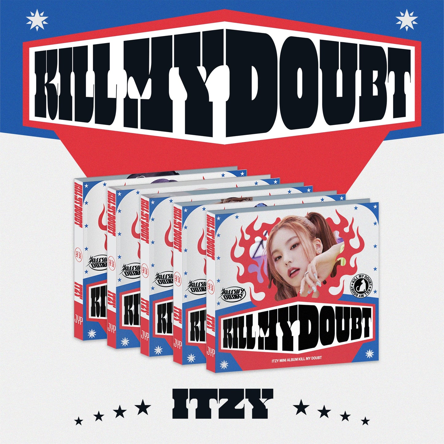 ITZY 7TH MINI ALBUM 'KILL MY DOUBT' (DIGIPACK) COVER