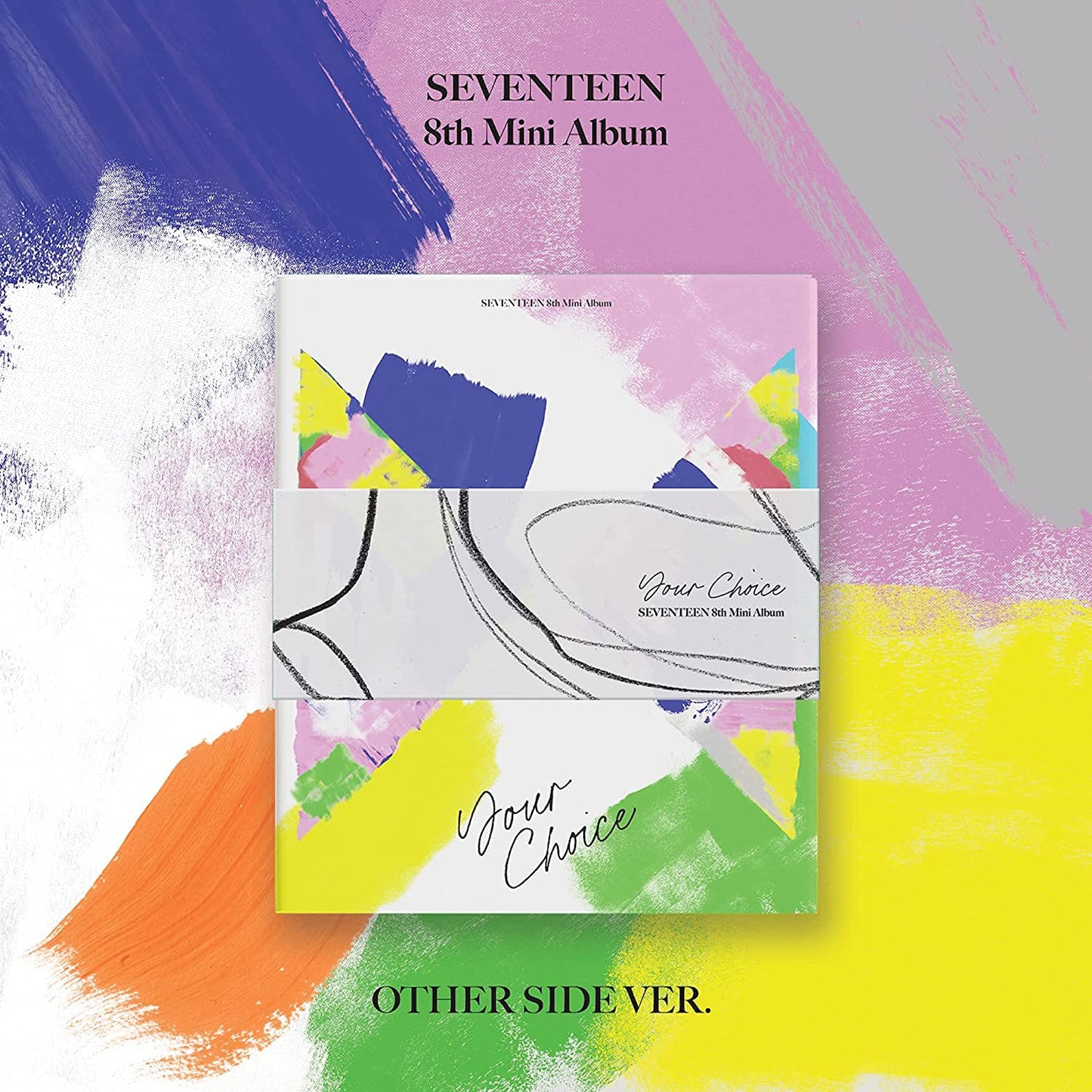 SEVENTEEN 8TH MINI ALBUM 'YOUR CHOICE' OTHER SIDE VERSION COVER