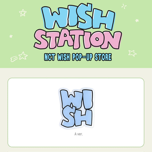 NCT WISH POP-UP GRIPTOK 'WISH STATION' A VERSION COVER