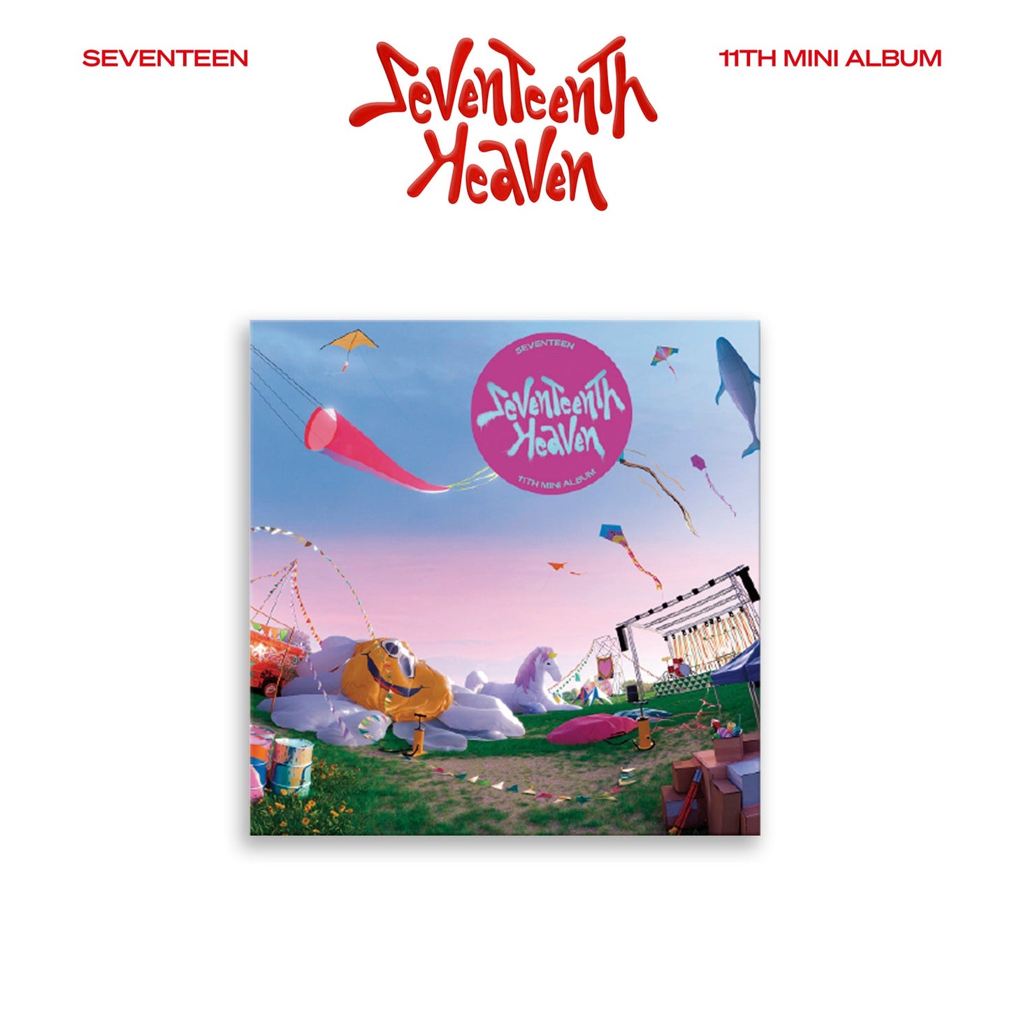 SEVENTEEN 11TH MINI ALBUM 'SEVENTEENTH HEAVEN' AM 5:26 VERSION COVER