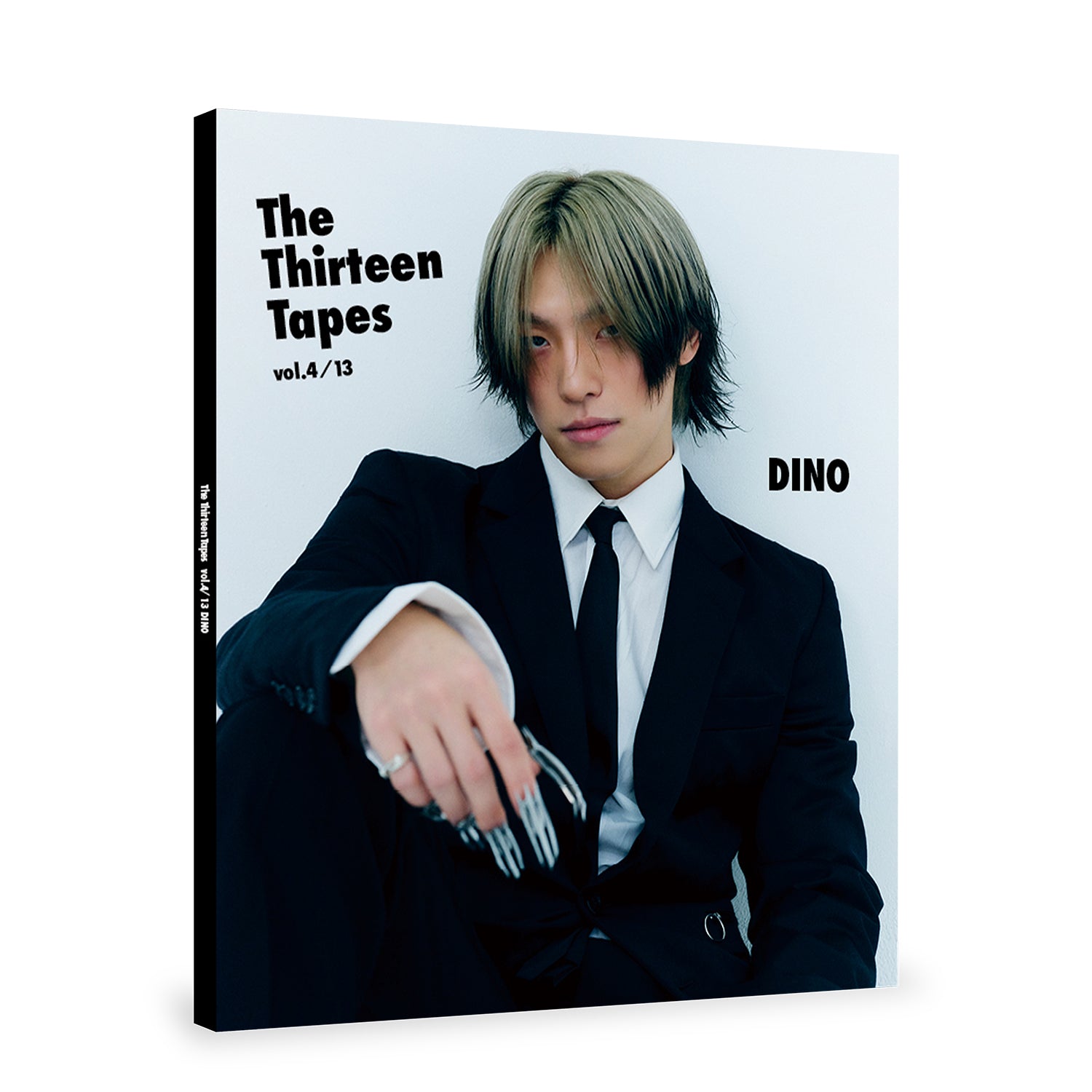 SEVENTEEN PHOTOBOOK 'THE THIRTEEN TAPES (TTT) VOL. 4/13 DINO' COVER