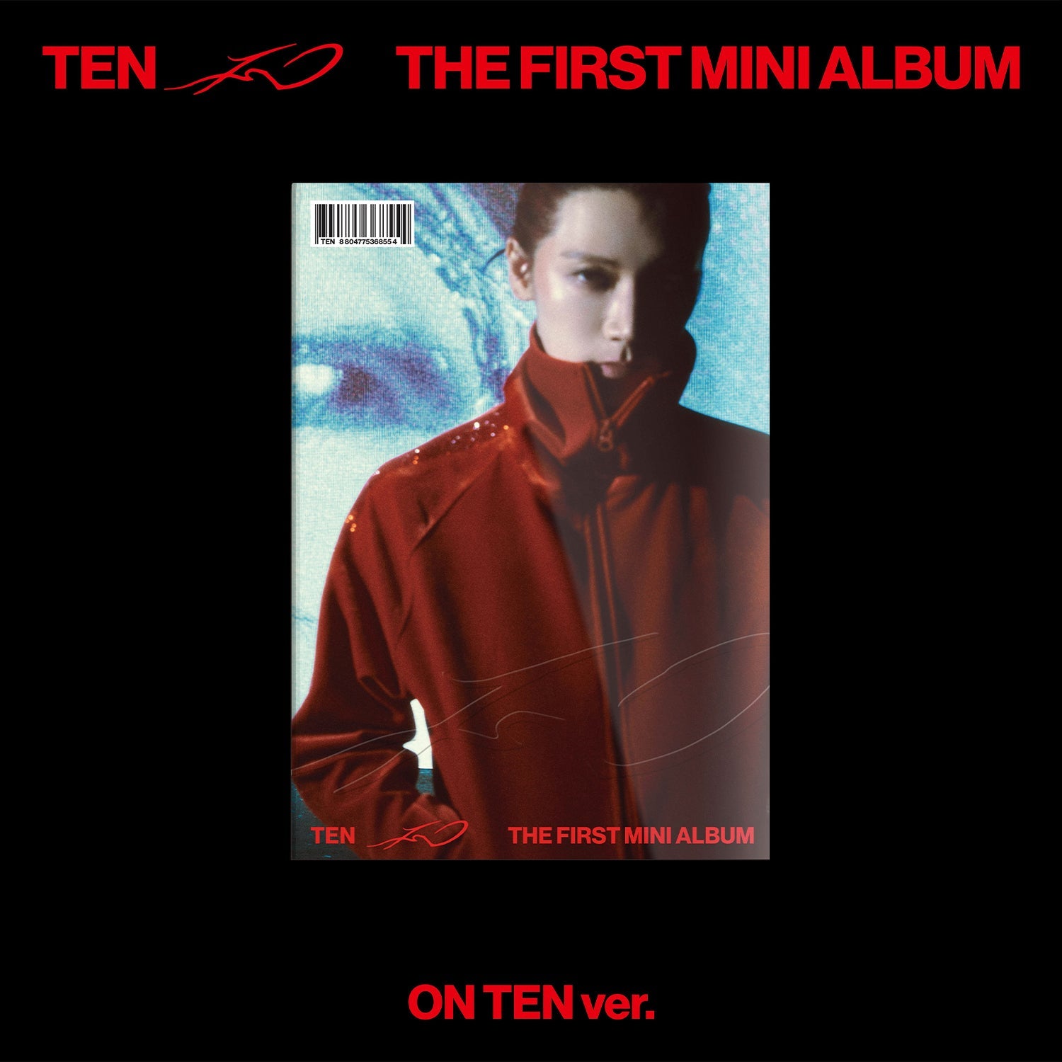 TEN 1ST MIN ALBUM 'TEN' ON TEN VERSION COVER