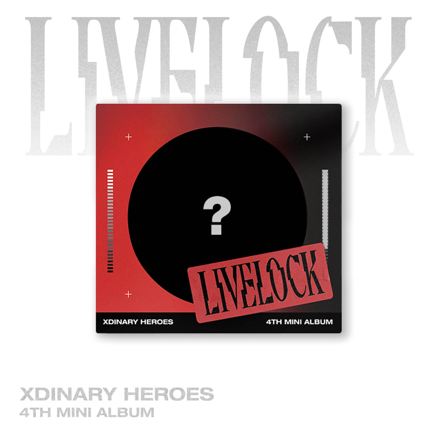 XDINARY HEROES 4TH MINI ALBUM 'LIVELOCK' (DIGIPACK) A VERSION COVER
