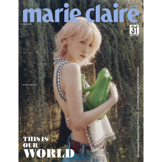 MARIE CLAIRE KOREA 'MARCH 2024 - IU' A VERSION COVER