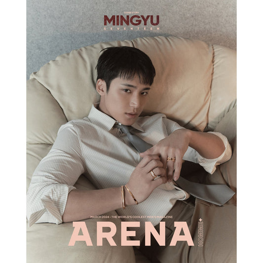 ARENA HOMME+ 'MARCH 2024 - MINGYU (SEVENTEEN)' A VERSION COVER