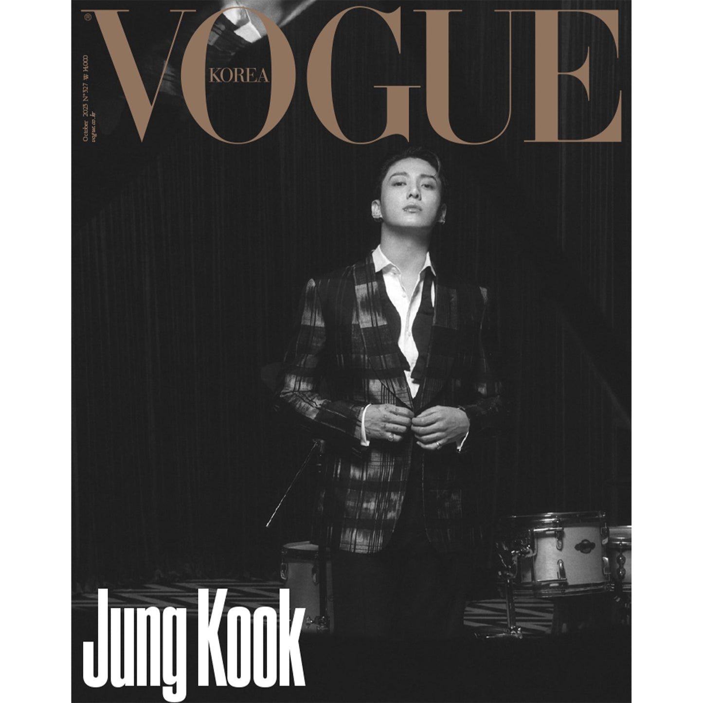 VOGUE KOREA 'OCTOBER 2023 - JUNGKOOK' A VERSION COVER